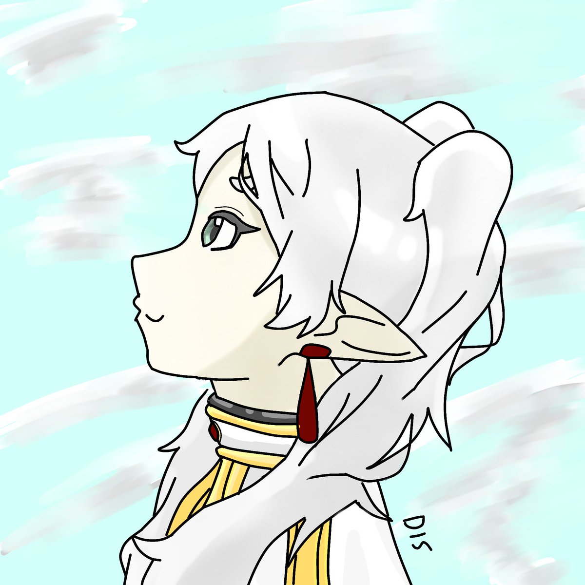 My_Name_Is_Dis's tweet photo. It's been a long time since I made digital art..

#fanart #frieren #artshare https://t.co/hXgaUiSbtl