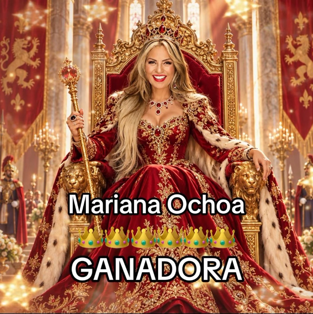 lcdlfPolls's tweet photo. HOY GANA MARIANA 👑

#LaCasaDeLosFamososMéxico
#lacasadelosfamososmx #LCDLFMX https://t.co/yzFE5mgc66