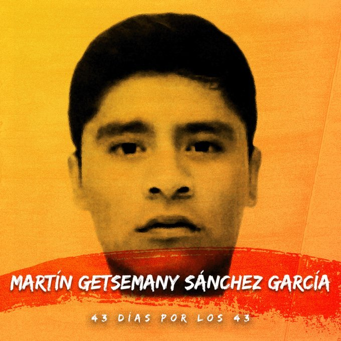 supermanchairo's tweet photo. @JavosMerol @bpg1120 @luna_verdad @RoxxLo3 @EstoyAqu4 @Monix139 @JCruz74841 @mix_ivonne @tonygucasi @IsraelinMexico #PaseDeLista1al43 #PaseDeLista1al43x43 con
@epigmenioibarra

cc
@JavosMerol

39 Martin Getzemany Sánchez García   que no se nos olvide en el 2026 y no recuperen terreno estos hijos de su rech*ngada madre por el daño que le hicieron al pais y a 43 angeles que no debieron fallecer https://t.co/mOdnCB0piE
