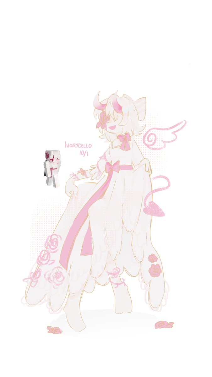 koaltra's tweet photo. and for my october challenge i will be drawing one non-man mcyt everyday #ivorycellofanart #princezamfanart #cherrifirefanart #dol9hinfanart https://t.co/KrCmyFwbNx