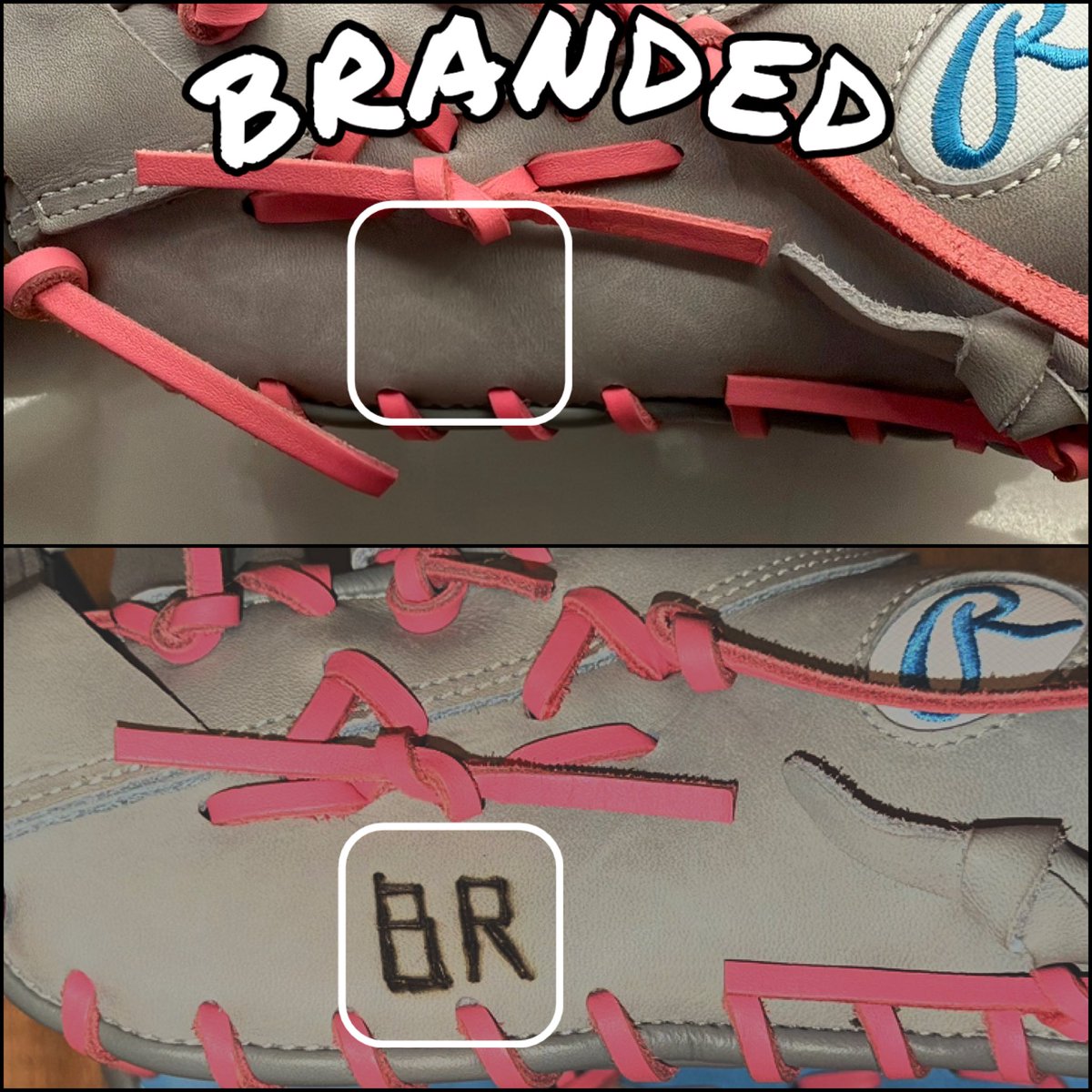 PeakGloveRepair's tweet photo. Breakin & Branding
#softball #baseball #easton #wilson #rawlings #marrucci #nokona #mizuno #repair #gloveservice #baseballglove #softballglove #leather #glovework #mittwork #leatherwork #glove #mitt #breakin #breakingin https://t.co/hmjJAPvhjO