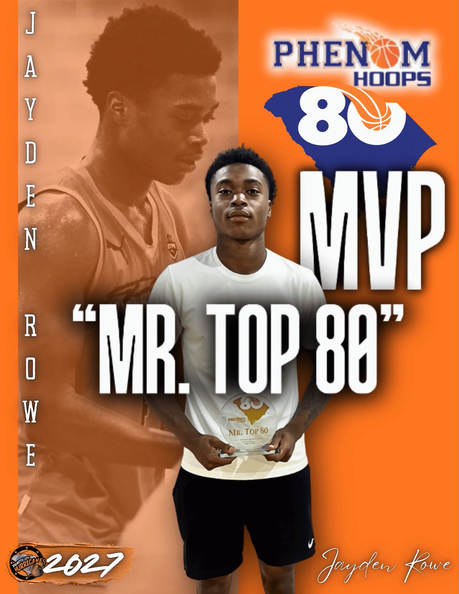 PchBasketball's tweet photo. @Phenom_Hoops SC Top 80 Event MVP/ MR. Top 80 Award goes to 2027 6”4 G @JaydenRowe04 🔥❤️💪🏿  

Way to go dominate &amp; be the best in the gym! #WEWORK‼️ #PCHGANG #ALL 🐕 

@Coach_DBethea @NickSwisha @LarryMcdaniels3 @Sgortman2 @PrepHoopsSC @SCBCA @Epic_Hoops https://t.co/h5q1MeDIRx