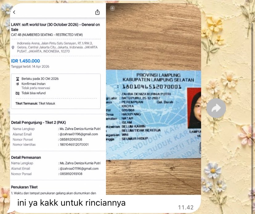 ziraaside's tweet photo. jujur ini mungkin salah aku juga sih yang nggak crosscheck dulu 😭 maklum first time mau nonton konser di luar Kalimantan, masih polos banget, dikasih janji DP 30% + COD venue langsung percaya aja https://t.co/tSehkXyjrR