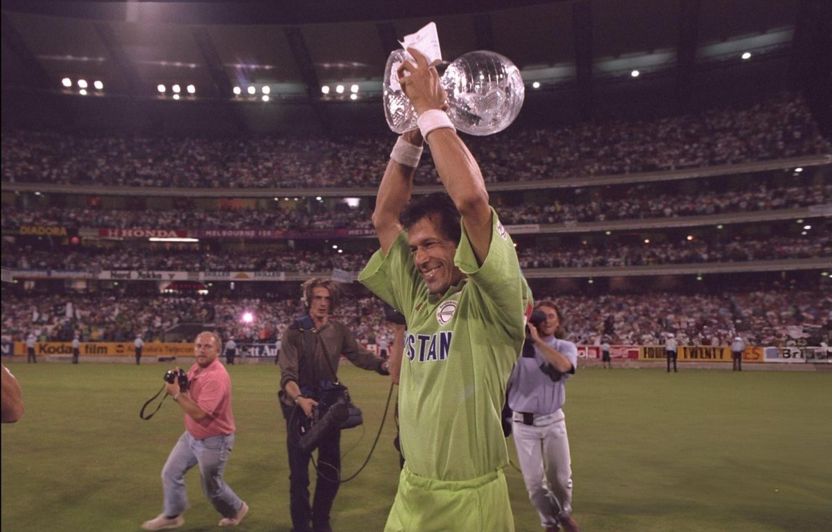 TsMeSalman1_'s tweet photo. THE MAN WHO REDEFINED PAKISTANI CRICKET. 🐐 

- 544 international wickets.
- 7,516 international runs.
- 362 Test wickets.
- 3,807 Test runs.
- 182 ODI wickets.
- 3,709 ODI runs.
- 1992 World Cup-winning captain. 🏆

As captain vs India:

ODIs - 24 matches, 19 wins, 4 losses.
Tests - 15 matches, 4 wins, 11 draws, 0 losses.

Imran Khan's legacy goes far beyond cricket. From building Shaukat Khanum Memorial Cancer Hospital to dedicating his life to the idea of a stronger, self-reliant and prosperous Pakistan, his vision has always extended beyond the boundaries of the game. Today, while Pakistan goes through one of the most difficult periods in its history, he continues to stand by the principles he believes are necessary for a better Pakistan, even while facing these circumstances from a prison cell.

Happy Birthday to the Pakistan's greatest-ever cricketer and a man whose ambition for Pakistan has always been bigger than himself. 🇵🇰❤️

Imran Khan - A Legend of Pakistan. 👑