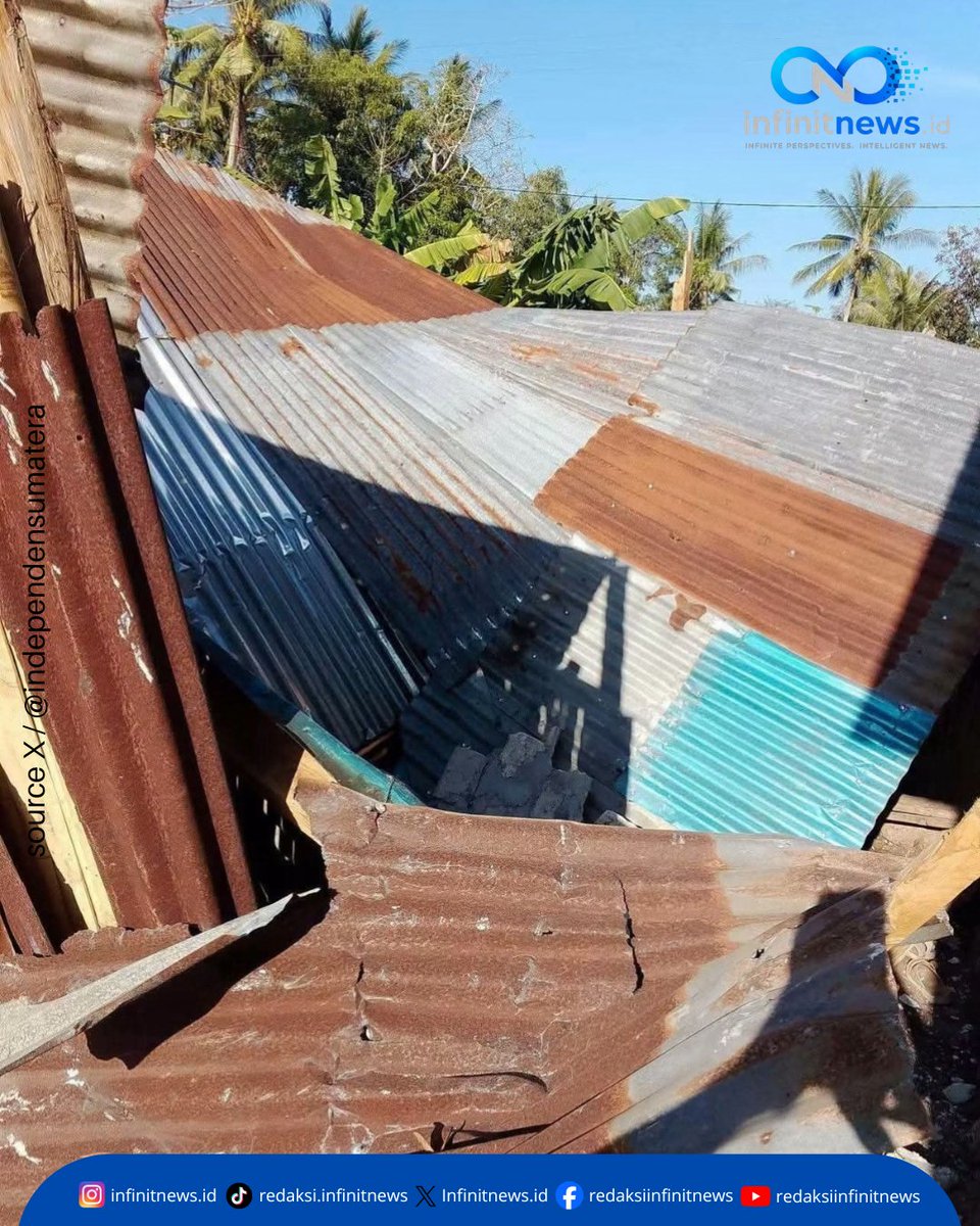 Infinitnewouuk's tweet photo. Info gempa terkini! Wilayah Sumba Barat Daya, NTT diguncang gempa M6,1 pada Minggu (4/10/2026) pukul 05.55 WIB. Pusat gempa berada di laut 14 km barat daya Kodi dengan kedalaman dangkal 10 km.
​
​#EdukasiBencana #GempaBumi #BMKG #SumbaBaratDaya https://t.co/1aFuUKXmRM