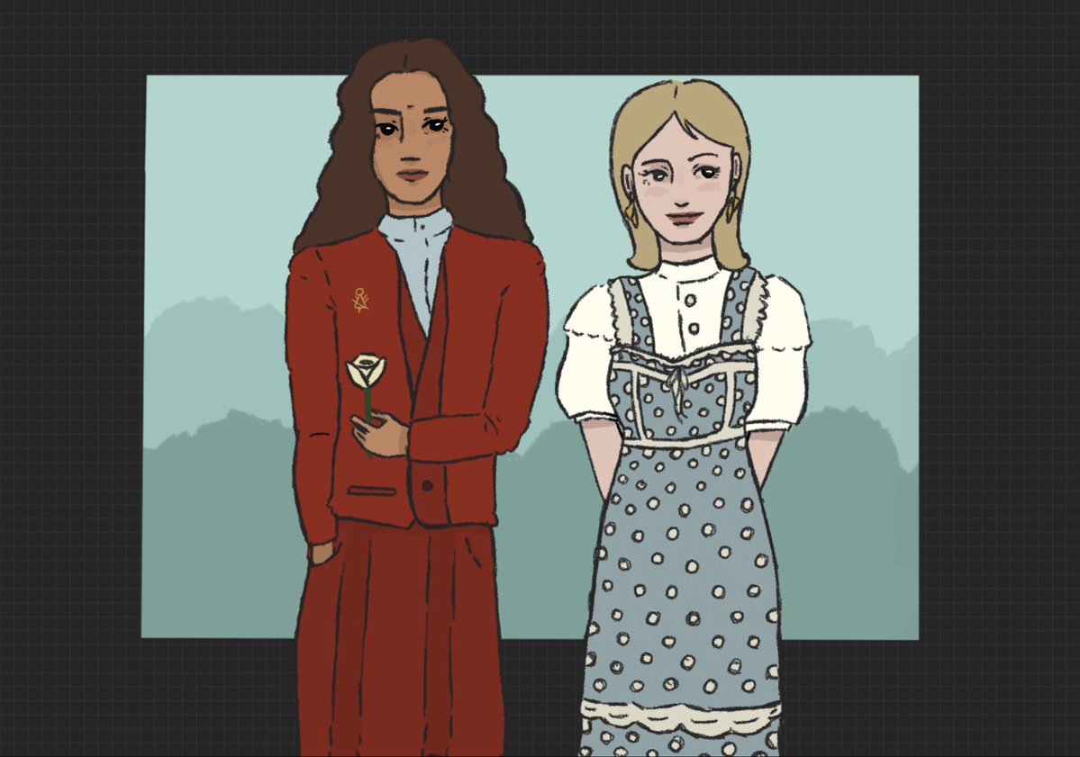 lottieleest's tweet photo. lottie as covey girl laura lee’s mentor #lottielee https://t.co/qHfa2DQu0e