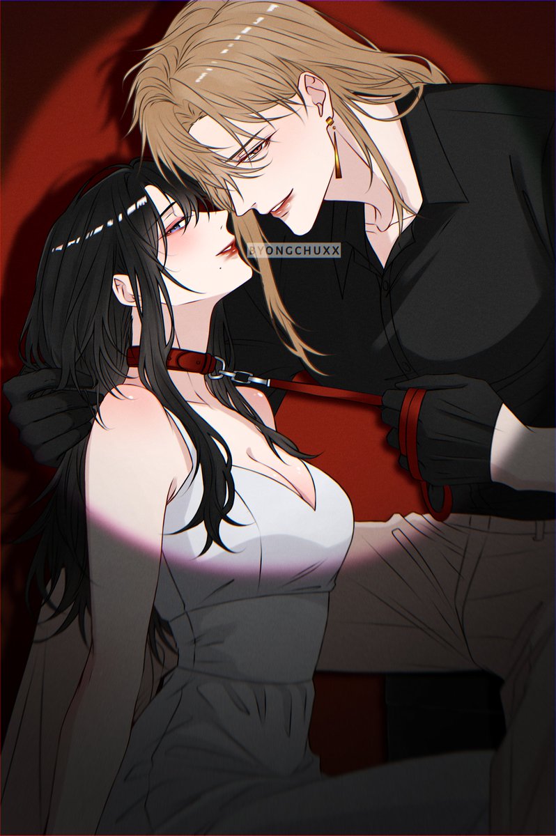 byongchuxx's tweet photo. Oh btw.. For my oc on the left, it's yuri btw. https://t.co/g4zgnQ80YE