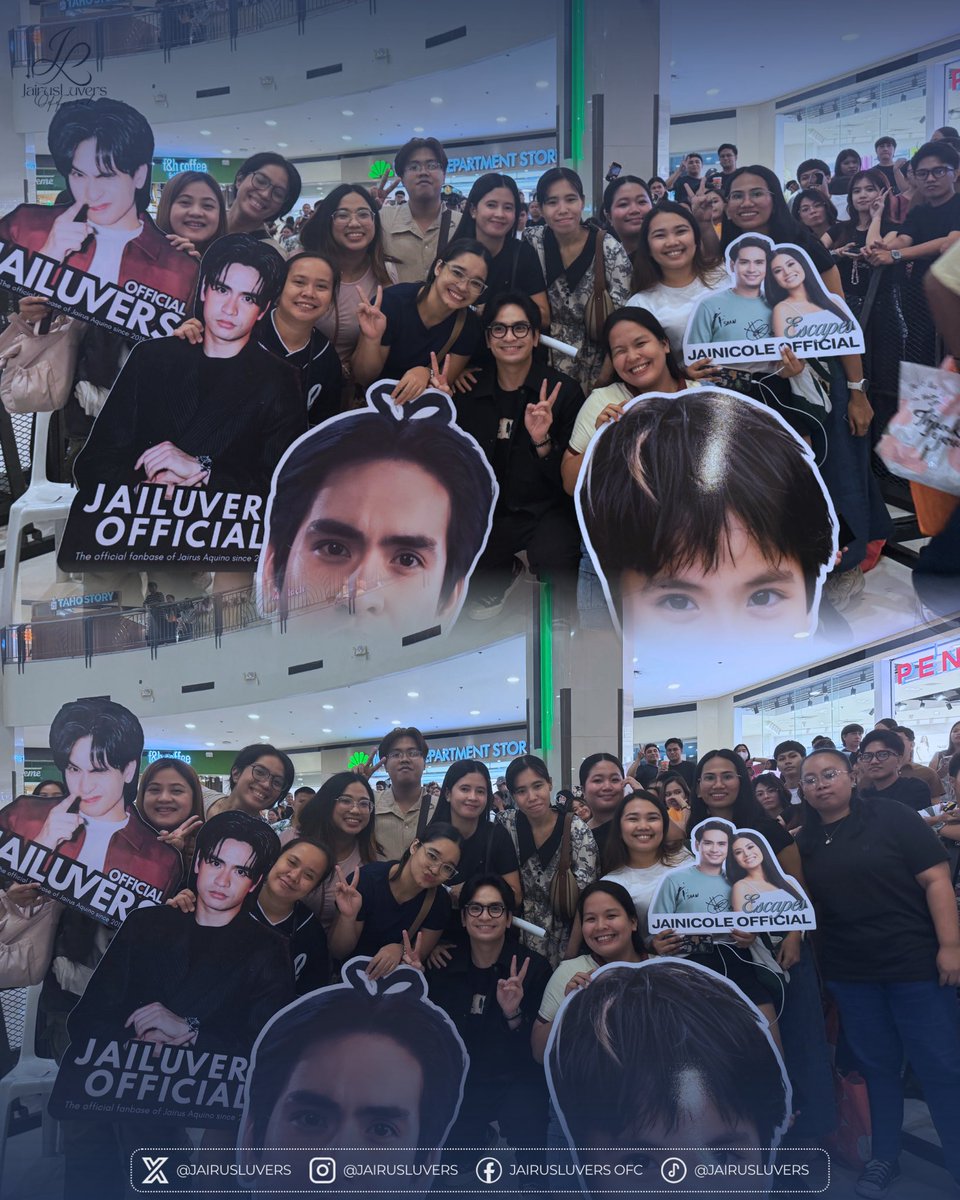 JairusLuvers's tweet photo. 100326 | Luvers and Escapes at the Pee Mak mall show at Ayala Malls Market! Market! 💙💚

#JairusAquino | #PeeMakPH https://t.co/U54nVmru7i