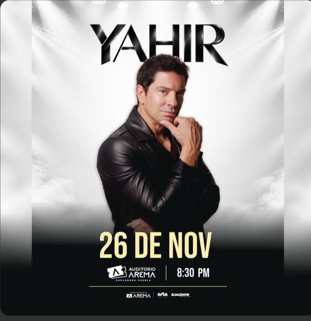 ortiz261014's tweet photo. Oigan y recuerden que ya hay fechas agotadas y las que ni quedan pocos boletos, apoyemos a YAHIR GANADOR https://t.co/54MSMKgHeM