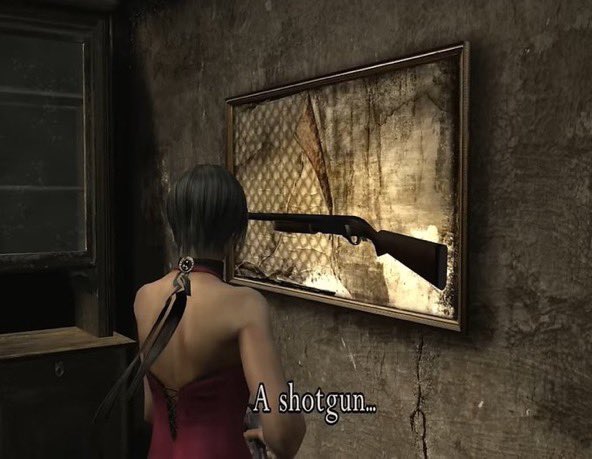 adasbutterflies's tweet photo. less than 5 minutes into the game and  ada already saving leon and thinking about his safety but yeah their entire dynamic is her using him https://t.co/DUUYhDC4zE