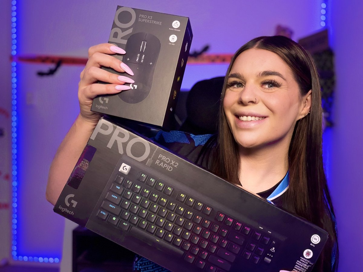 stakkyTTV's tweet photo. Thank you so much @LogitechG x @ChiefsESC for the Care Package! I cannot WAIT to unbox these and share it with you all! π₯ π₯
WATCH THIS SPACE FOR FULL UNBOXING AND INSIGHTS
ππ½ LOGITECHG PRO X2 RAPID
ππ½ LOGITECHG PRO X3 SUPERSTRIKE
#logitechg #chiefsesc #collab https://t.co/5Aw98iXBeP