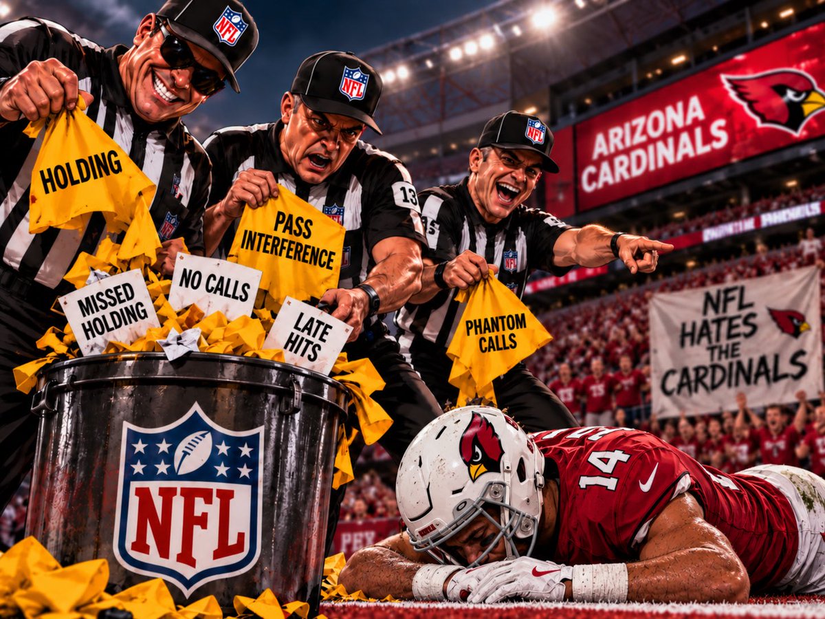 AZCota1's tweet photo. @nflrums @AZCardinals can’t catch a break https://t.co/3Tk79vl2Bl