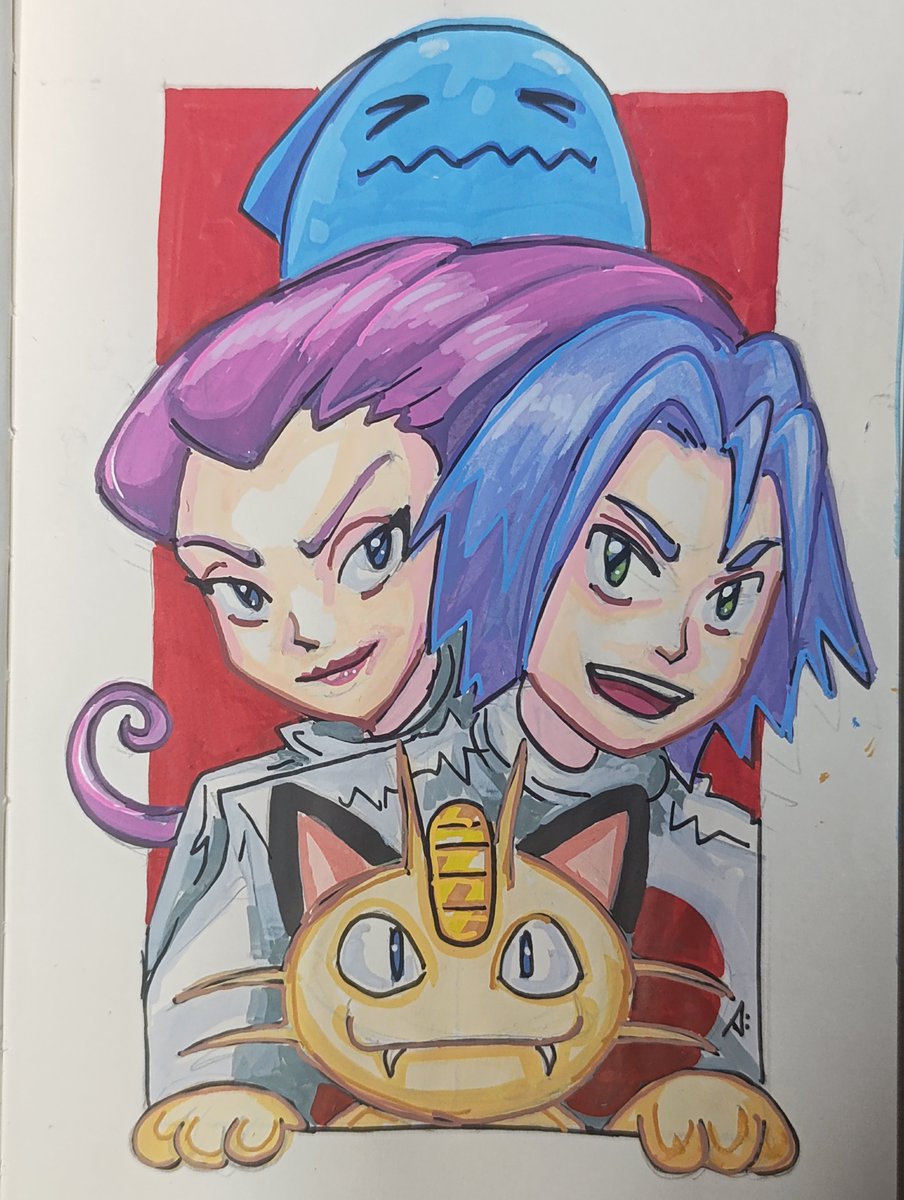 leoalban's tweet photo. Team Rocket #pokemon https://t.co/KkTZR6rzvC