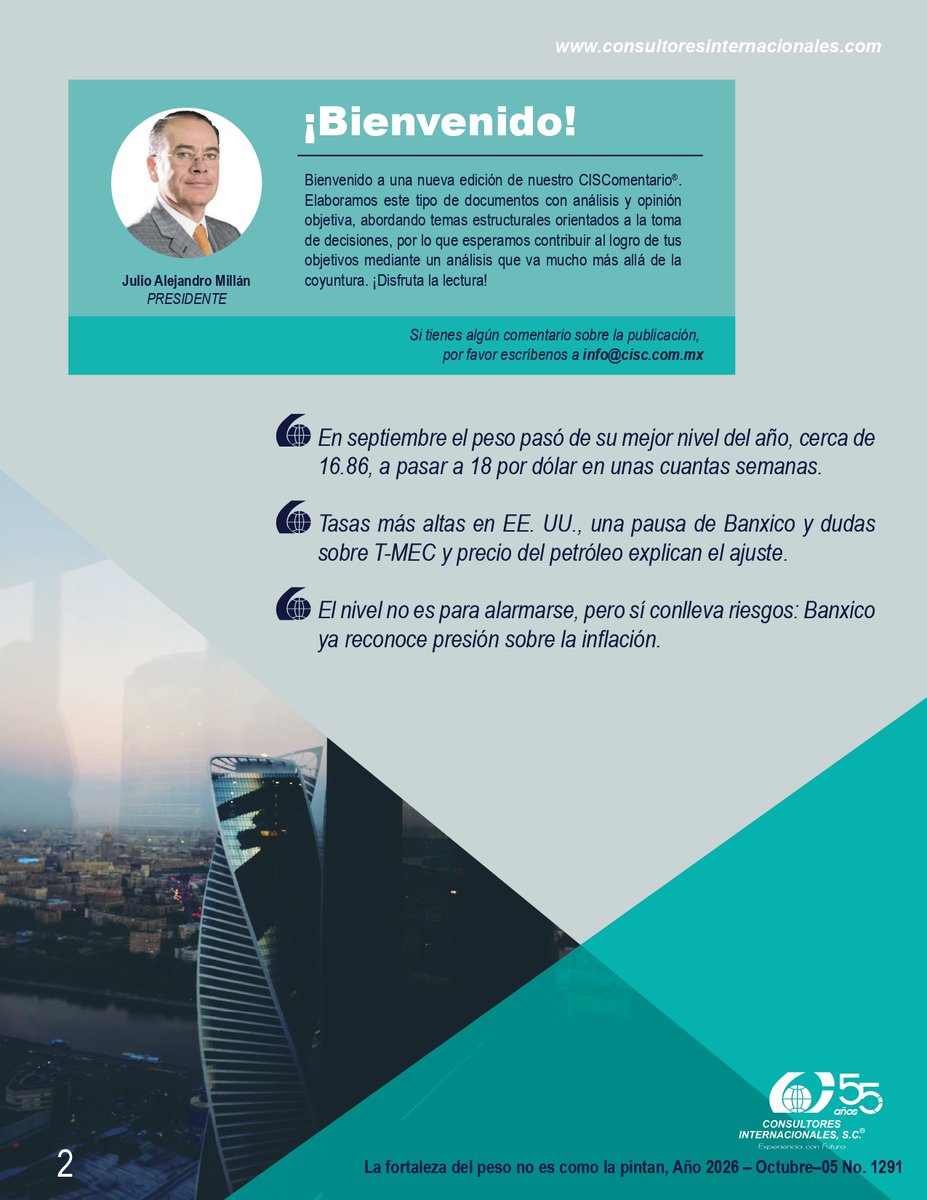 CISC_SC's tweet photo. 📉 El peso fuerte perdió el piso en pocas semanas. ¿Qué provocó su caída y cuáles serán sus efectos en la economía mexicana?
🔎 Lee nuestro análisis en CISComentario:
https://t.co/93mBukt1YA
📩 Asesoría estratégica: info@cisc.com.mx

#EconomíaMexicana #TipoDeCambio #PesoMexicano https://t.co/jKgj29wxkv