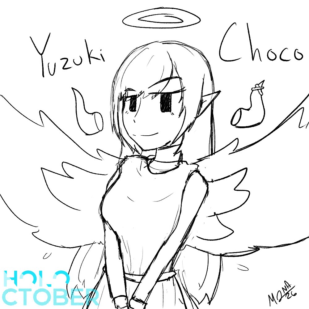 MewTuna's tweet photo. Day 4 Angel
#しょこらーと
#holoctober https://t.co/VHhIUCvRQ4
