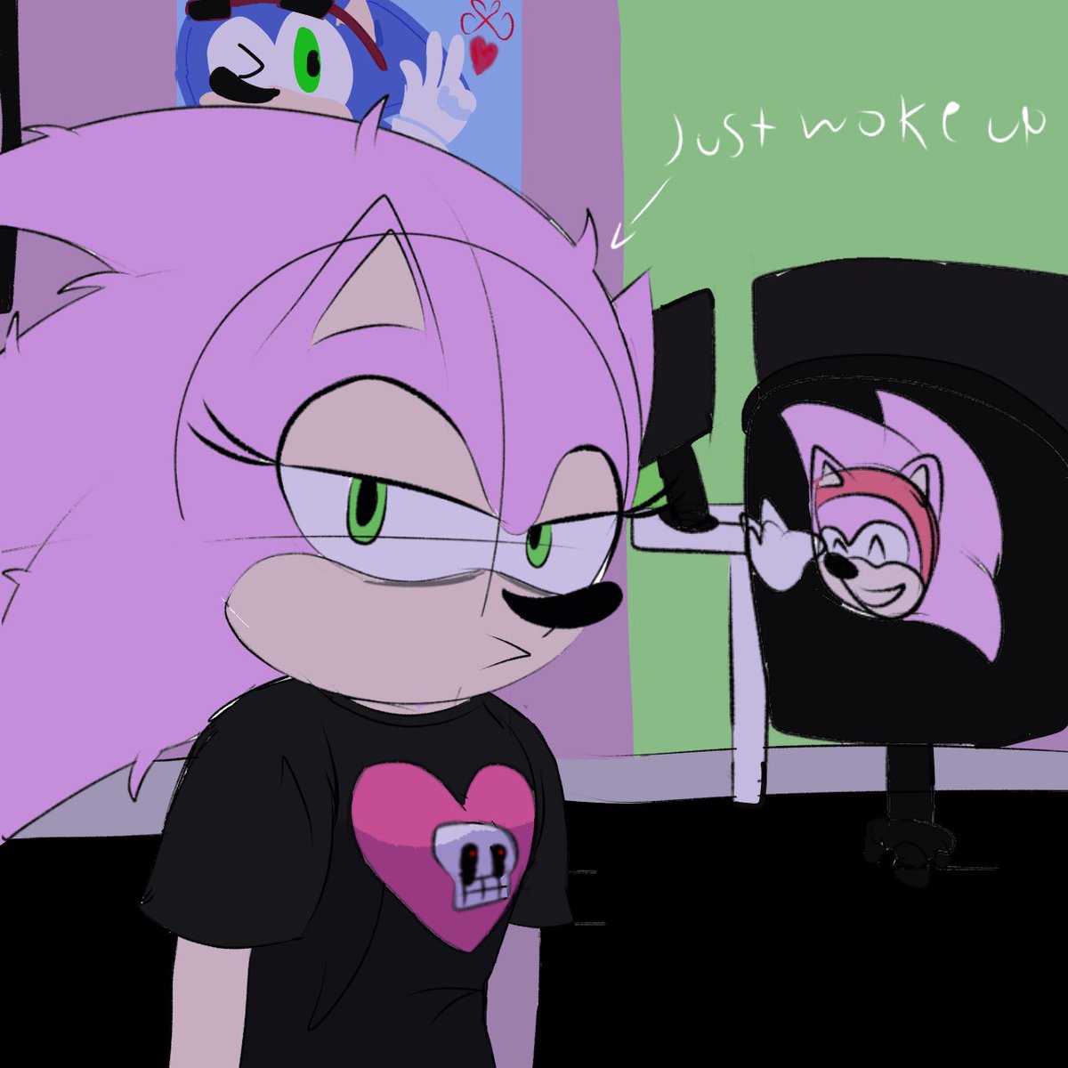 TruestDuster's tweet photo. Totally wasn’t in art block for like 2 days

Anyways random doodles and stuff for our girl rosy, I really wanna draw some romance soon, but grrr, posing is so difficulttt, sighhh, I’ll just finish Maley’s redesign to post tomorrow https://t.co/qKVVFbjZ6u