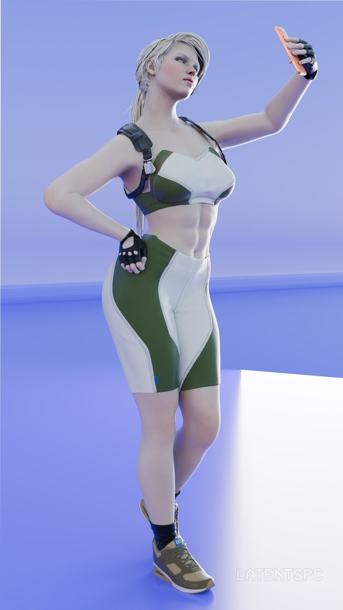 LatentSpc's tweet photo. Cassie Cage test renders... https://t.co/QzHA1AsgNu