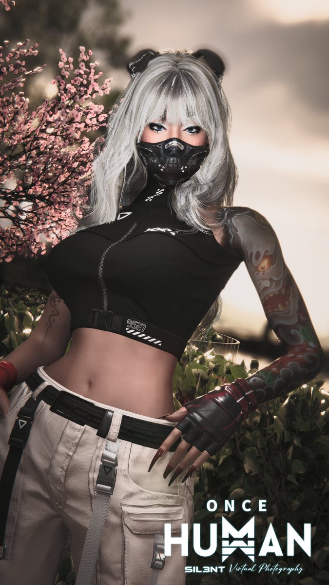 sil3nt_oh's tweet photo. Mask on, eyes on you. 🖤🌸
Kicking off Techwear Monday 

Up close or taking it all in?

#OnceHumanMobile #OnceHuman #ワンスヒューマン #VirtualPhotography #OnceHumanConsole #OnceHumanCC #OpenWorld #VPLab #TechwearMonday
@OnceHuman_
@OnceHuman_JP https://t.co/h4GRvNqp8d