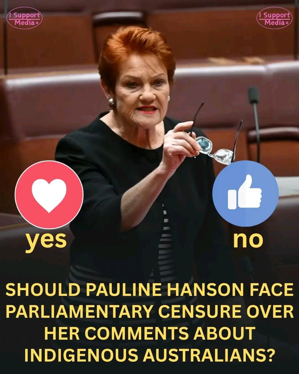 peter_jamesL's tweet photo. Pauline Hanson is facing renewed scrutiny over her comments about Indigenous Australians, sparking debate about parliamentary accountability, freedom of speech and the standards expected of elected representatives. https://t.co/UcTb4RZC6O