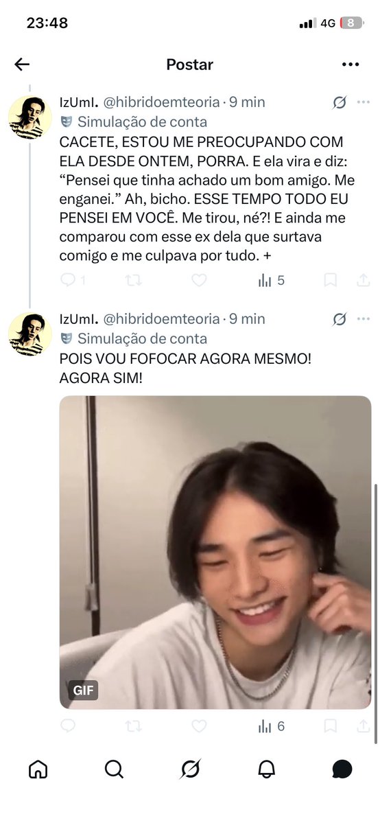 canwbals's tweet photo. o maluco está expondo no perfil dele, nada mais justo do que eu responder aqui. 
eu fiz uma piada achando que estávamos amigos, considerando que você dizia se “preocupar” comigo (sabemos que nem você e nem meu ex ligavam de verdade, só estavam me fazendo de otária pelas costas) + https://t.co/BUWibQNP2B