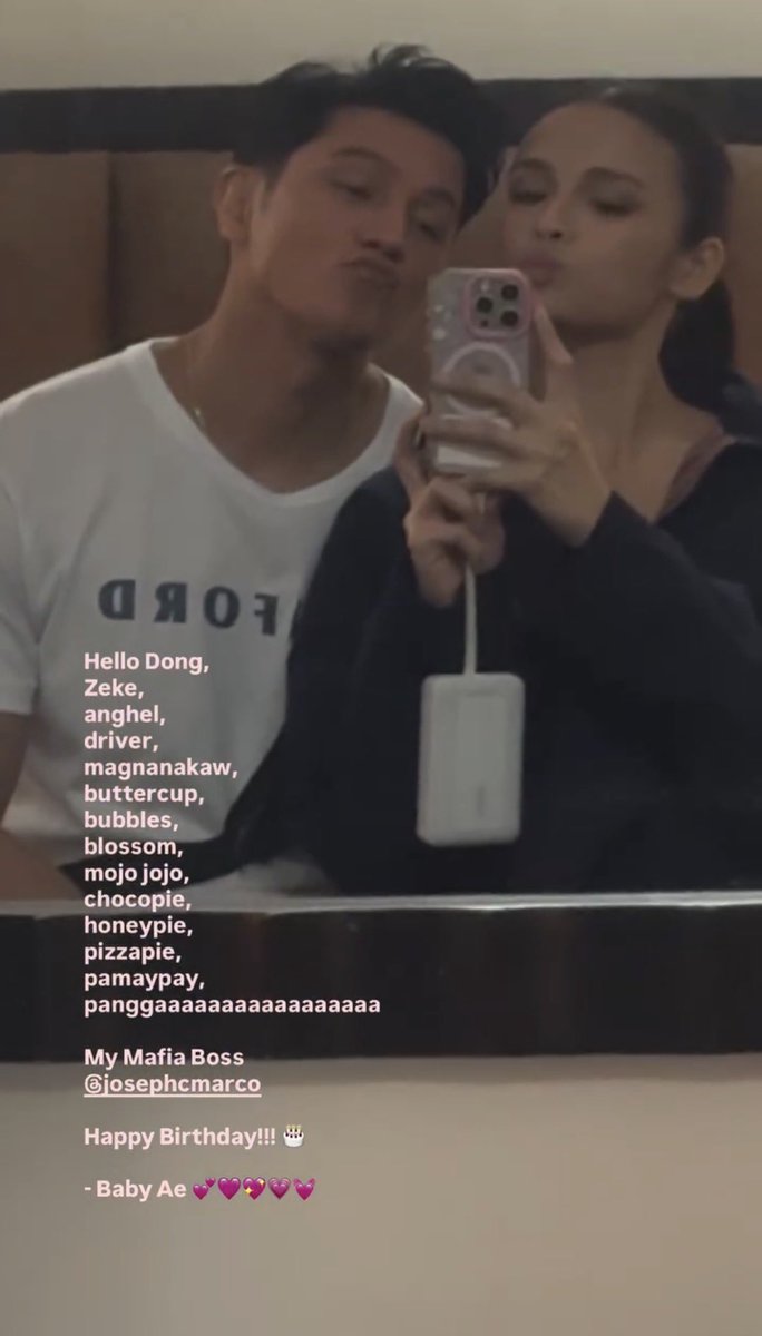 iamamiel_'s tweet photo. okay na to si “my partner in crime” at “My Mafia Boss”😌 https://t.co/feFMTMpopa