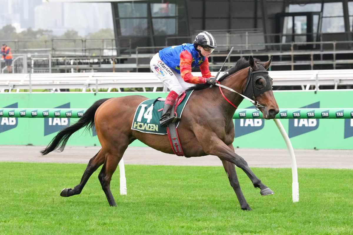TracksideNZ's tweet photo. Miss Waititi is one to watch. 🌟

The @WindsorParkStud bred filly broke her maiden in style with a Listed Super Impose Stakes win at Flemington and is now a $4 VRC Oaks favourite. 🎯

READ 👉 https://t.co/z7mqysUhwm https://t.co/7yd6HlTKGL