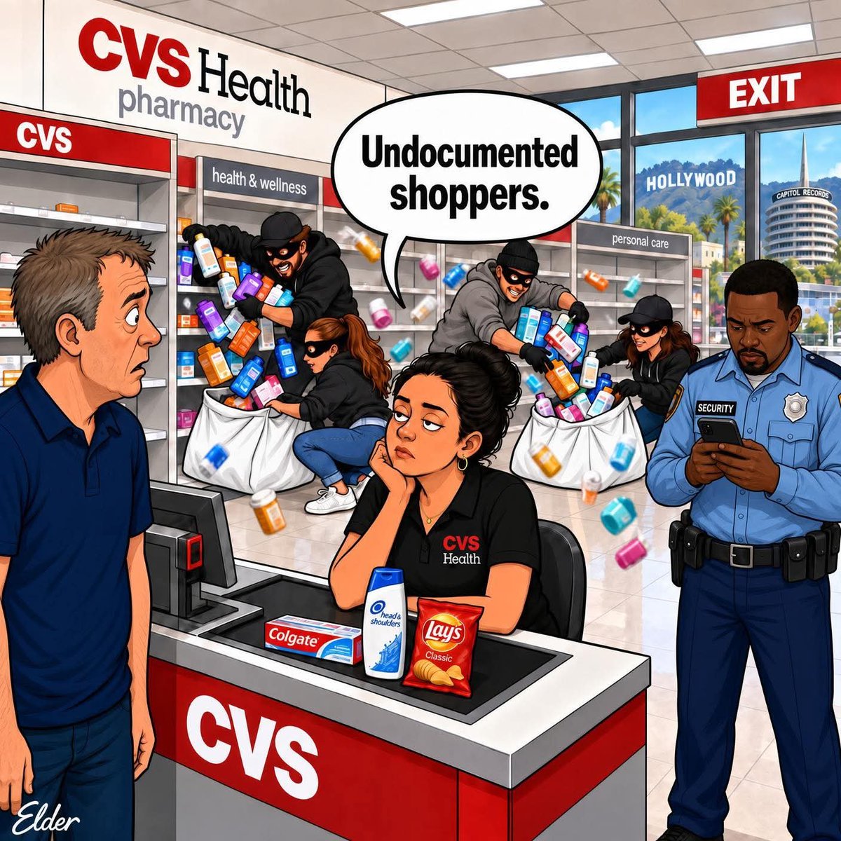 BlurredVision63's tweet photo. Undocumented Shoppers https://t.co/rVHuobzv5Z