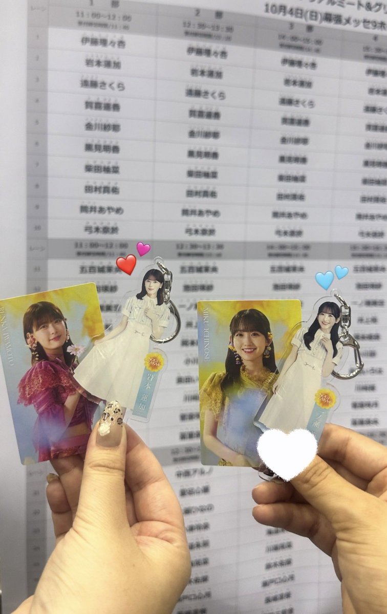 39O254's tweet photo. 10/4幕張リアミ⋆ ˚ᯓ★˚⋆🩵🍒
みきゅちゃのおかげでしあわせすぎる1日だったよ〜〜т  т✨✨2部のミップル可愛すぎて大キョドりした😇💦あ〜〜〜たのしかった💕💕またね☆ ͙͘͡

#乃木坂46_是非に及ばず
#一ノ瀬美空 https://t.co/kzB2n2TKdS