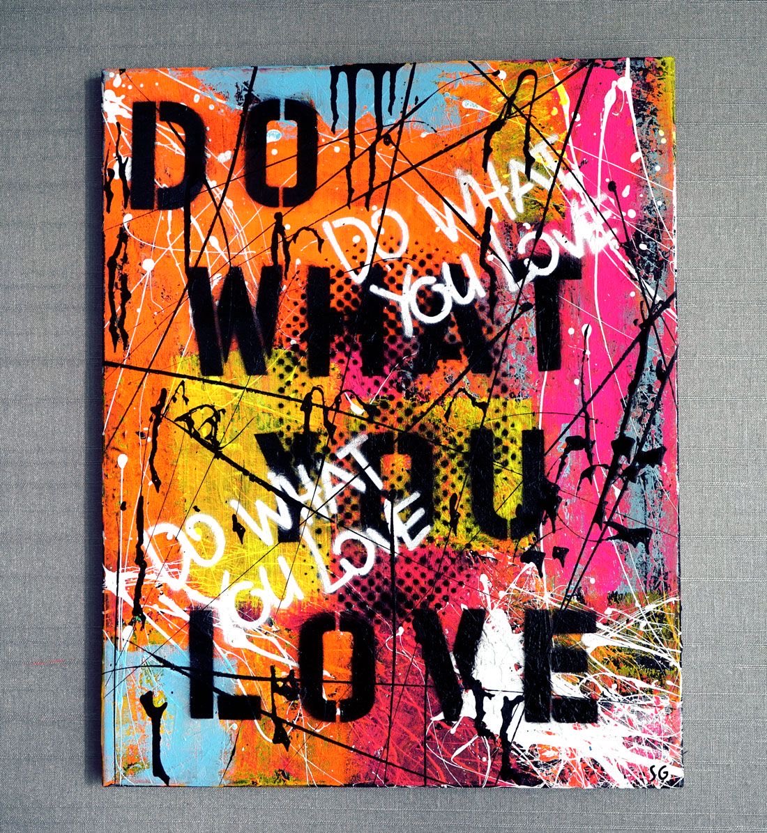 mikki_co's tweet photo. The best advice I ever followed!
#dowhatyoulove #makeart #create #artistlife https://t.co/tDrrvKqeCE