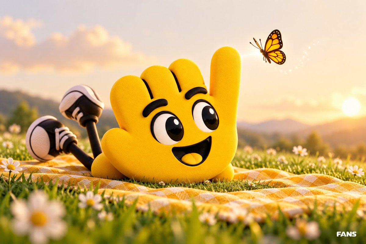 fansdotfun's tweet photo. went outside to touch grass.

came back with a mascot idea. https://t.co/vimCzTyFz4