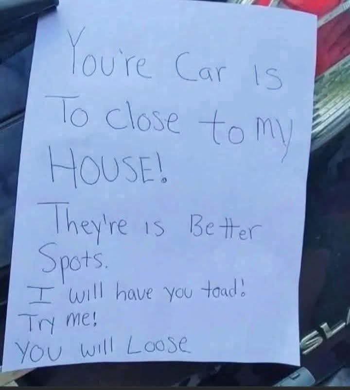malik_alee66879's tweet photo. Just found his on my car, what should I do? https://t.co/mpaGvh7Xxa