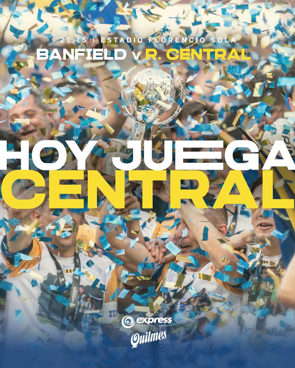 RosarioCentral's tweet photo. ¡HOY JUEGA CENTRAL! 🇺🇦💪🏼 https://t.co/3CZ3jvLmSa