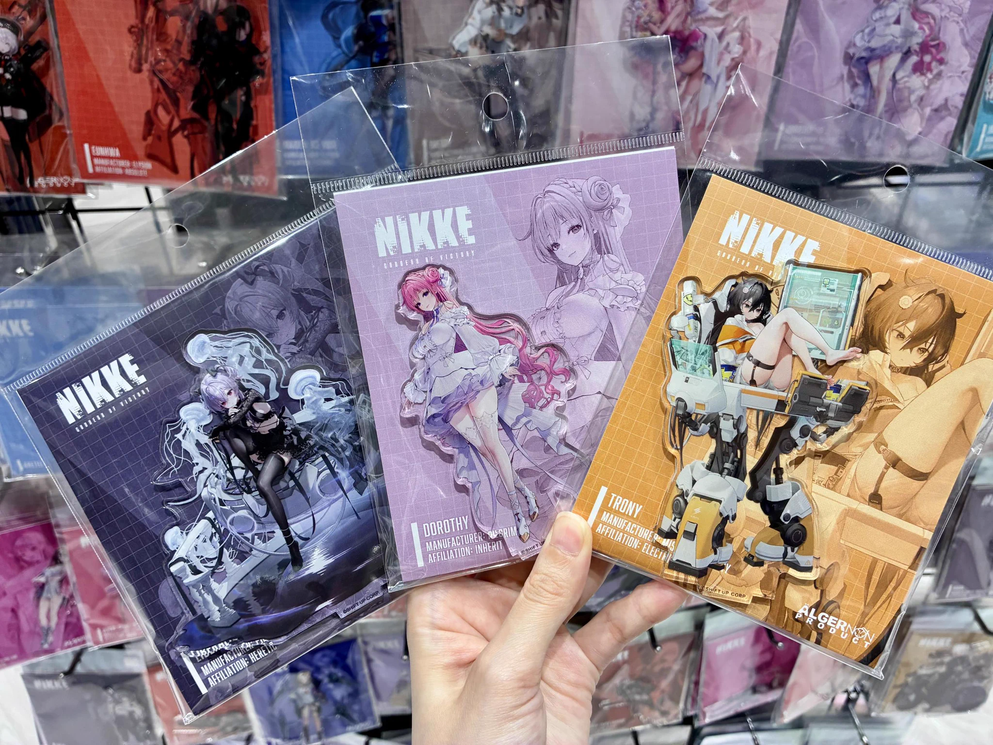 NIKKE✩秋葉原UDX✩会場限定グッズ5点セット アクリルボード 未来屋書店名取店コミLab. on X: 