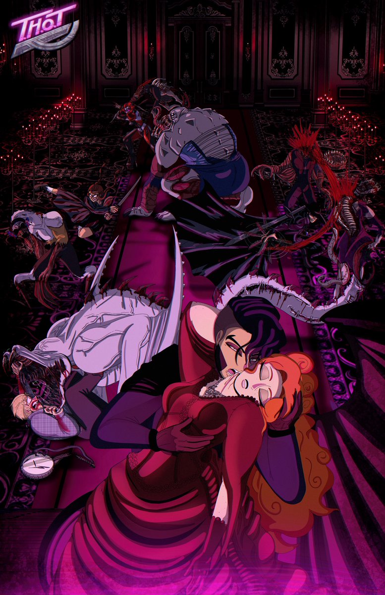 NDYP_THOT's tweet photo. It’s Halloween Month! 
Our discord server voted for Mukta and the theme  to be Vampires this year! 🦇
#ocsky #ocs #originalcharacters #theheroesoftomorrow #thotcartoon #halloween #halloween2026 https://t.co/FfQ24OnvzH
