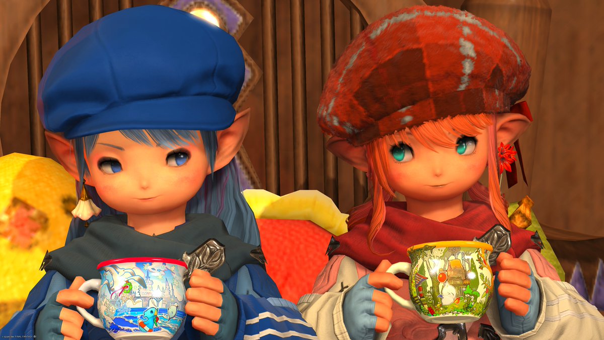 BlueAlice_32's tweet photo. 昨日はセスさんに手伝ってもらって、クリコンでクリスタルを��めに✨
その後、ついに姉妹コーデが完成！🥰
ララフェルの魔女が住む森の隠れ家へ行って、たくさんSSを撮ってきました🌙🌲
姉妹で並ぶと本当に可愛い……🥹✨
そして何より、セスさんが可愛すぎた！楽しい時間をありがとう😊♡また行こうね https://t.co/RCY6NnnChG