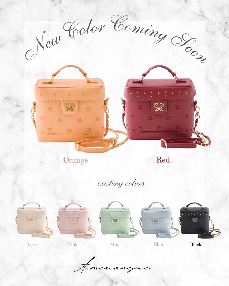Aimerianejoie's tweet photo. 大変お待たせいたしました 📢

大人気推し活バニティの新色
オレンジ&amp;レッドの発売が決定🍊❤️

10/15(木) 12:00~予約スタートꜝ❤︎
https://t.co/qvWWPiPsDV https://t.co/0fZBAKOhxI