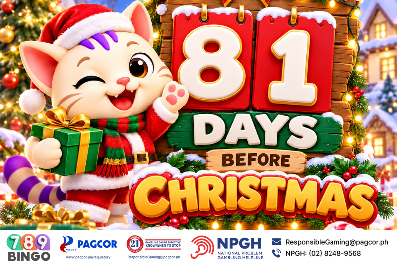 ph789bingo's tweet photo. 🎄 81 DAYS TO GO! 🎁✨

Christmas is getting closer! 🎅🌟 Simula na ng holiday excitement!

#789Bingo #holidayseason #81daystogo https://t.co/YcHt6LyCdp