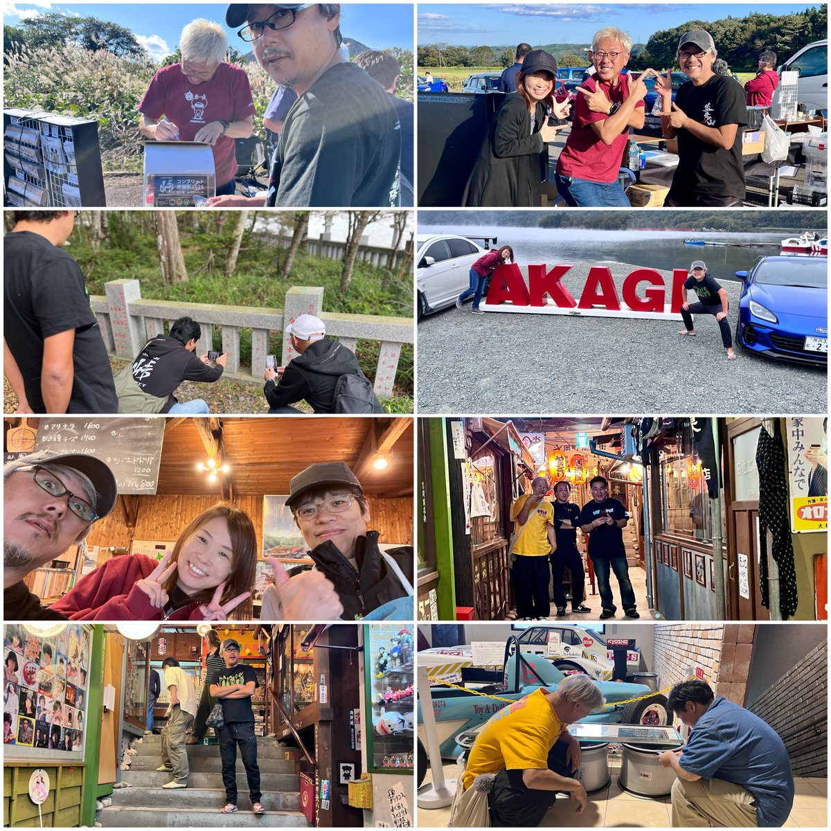 tokinone_amame's tweet photo. 『自称フルコンプ』となりますが、最終決戦地『赤城＆榛名』を攻め、132枚の峠ステッカーを狩り切りました✨たくさんの方が迎撃・フルコンプの立会人として駆けつけてくださり胸が熱くなりました😭ありがとうございました‼️🫶優しさに溢れるJTP…感謝💕#ジャパン峠プロジェクト #時の音 #峠ステッカー https://t.co/ux9iuJ97xP