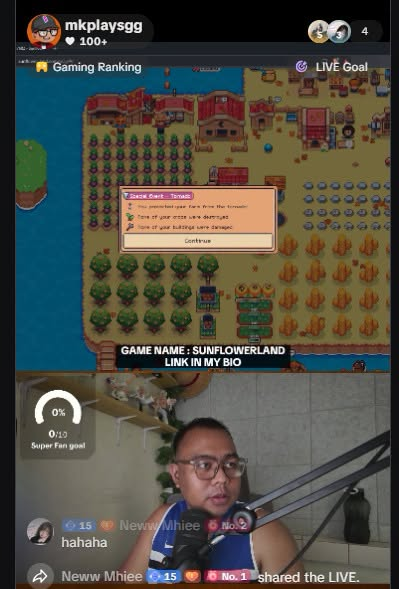 mkplaysgg's tweet photo. Regular LIVE na ba ulit playing @0xSunflowerLand ? 👀Join me here https://t.co/r4rVjm0bF8 https://t.co/ijLmqvhjQX