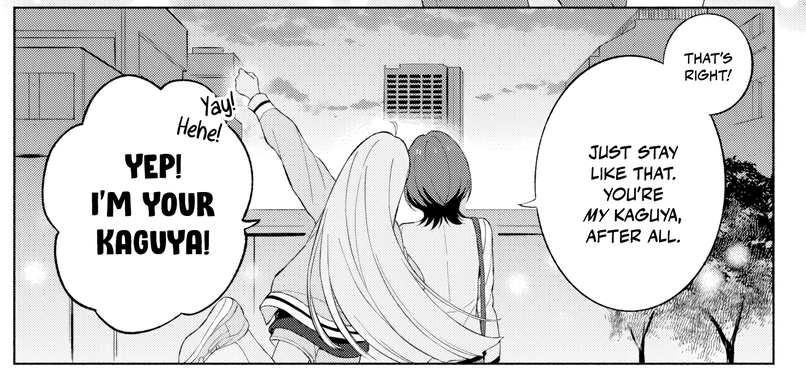 Zysora's tweet photo. This makes me so happy.... SHE'S HER KAGUYA https://t.co/3kNBbPU2F4