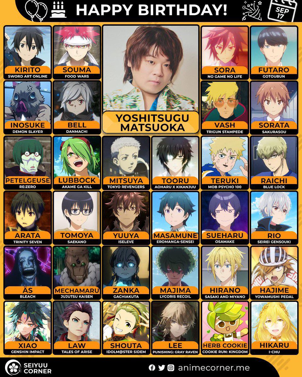 exearchives's tweet photo. EXE’S JP VOICE ACTOR AND HIS OTHER ROLES!

#NTE #NevernessToEverness https://t.co/CgqsNtqpm1