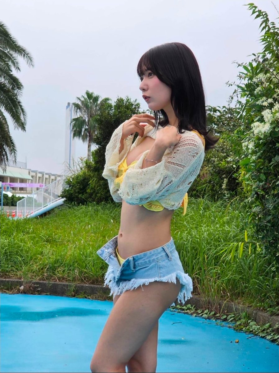 tunetars's tweet photo. 今年最後の水着姿👙ゆいゆい😁
様になってますね😄可愛いくて、セクシーですね😀今年はこれで、見納めだぁ😂　#奥ゆい
#いなプーフォトフェス2026 https://t.co/ndqmuhH8R2