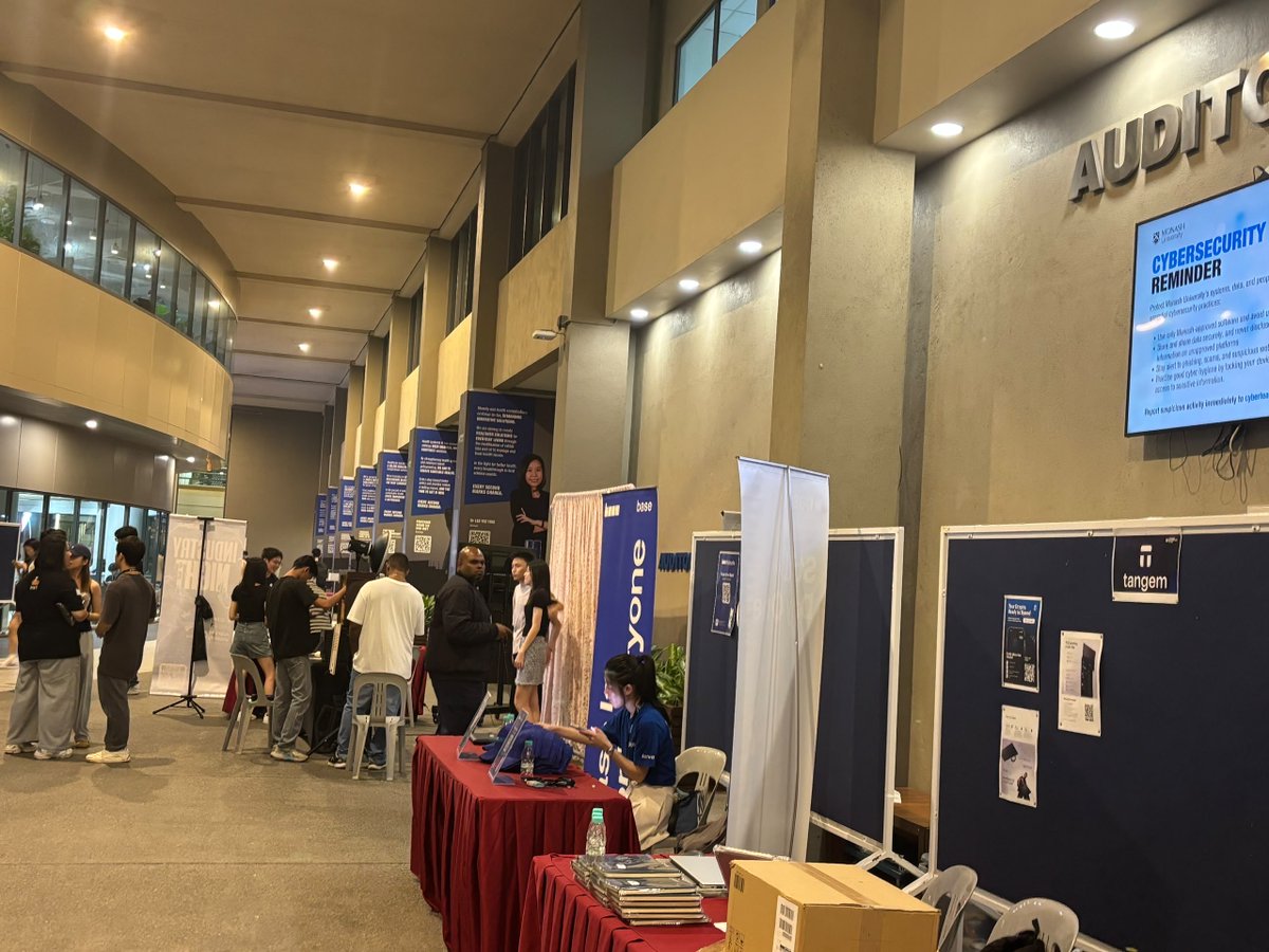 ccacc_hub's tweet photo. Thanks to @mumbcs for having us at Industry Night 2.0.

Had some great conversations with students, builders, and community members, and got to share a bit about CCACC TalentPool.

Always good to see the community coming together. Looking forward to the next one.

#Web3 #MonashBlockchain #CCACC