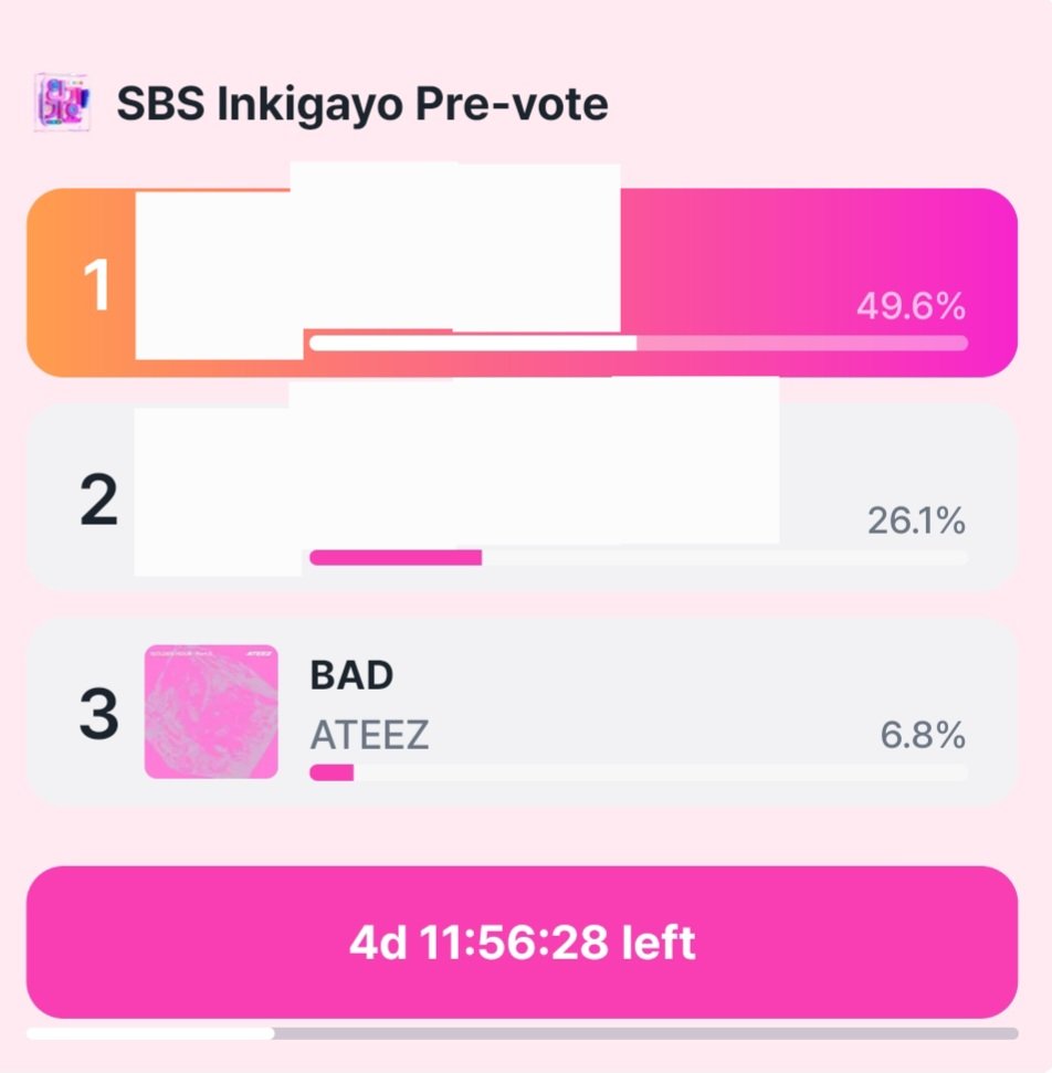 no1like80z_'s tweet photo. 🚨 INKIGAYO OCT 18TH

PRE VOTING IS OPEN 

cast your votes for day 1 on LiNC, you only have 12h before the daily reset at 12AM KST!

🔗: https://t.co/m1gct0JHGA

10 votes per day &amp; per acc
vote with multiple accs if you can!

#ATEEZ #에이티니 #BAD https://t.co/PDyf1TNBO6