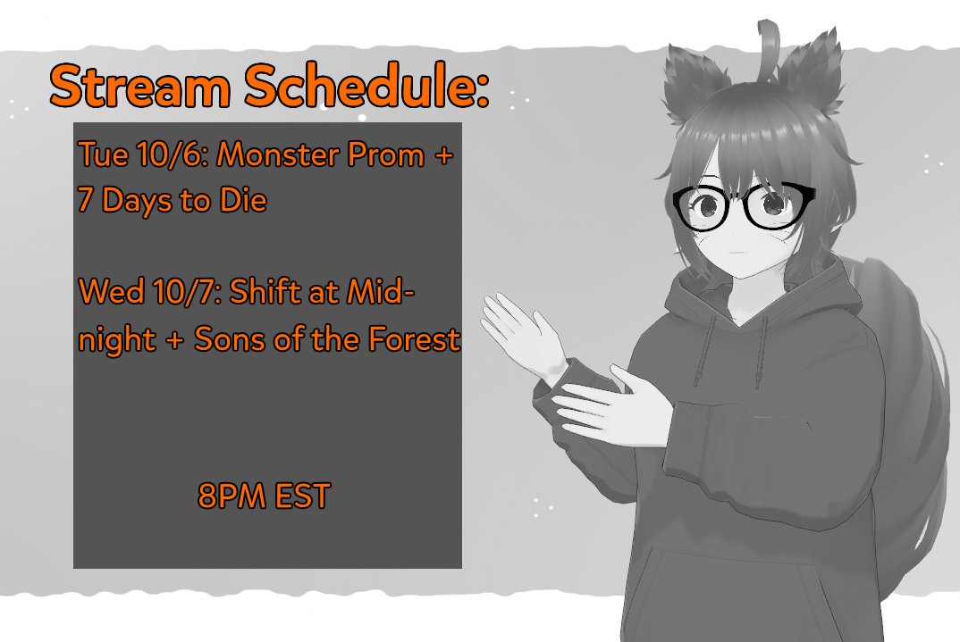 KitsuneVA's tweet photo. Double feature for this weeks spooky schedule. https://t.co/VX4RYkHCpz