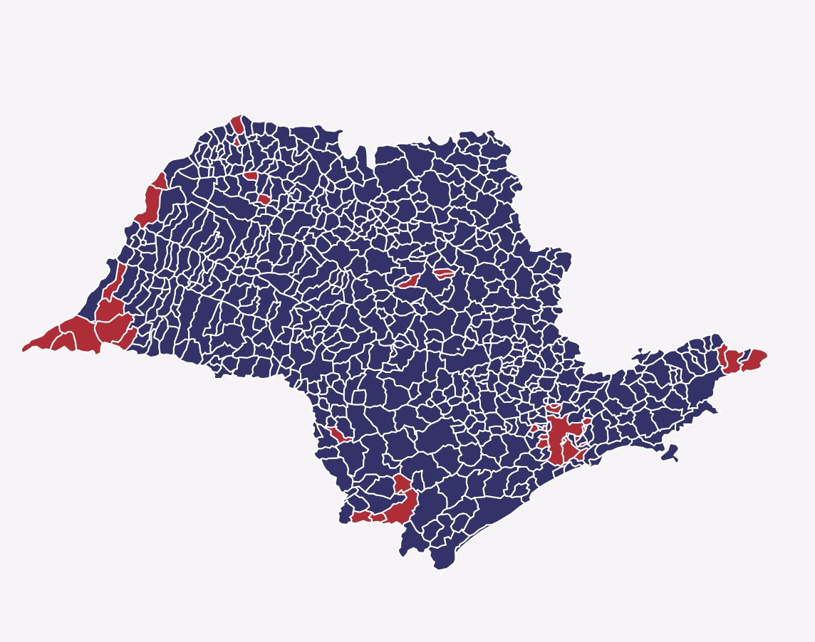 eolorr's tweet photo. Em São Paulo, Flavio Bolsonaro venceu Lula em praticamente todas as cidades.

Lula ganhou na capital do estado. https://t.co/VHKYnsdYSr