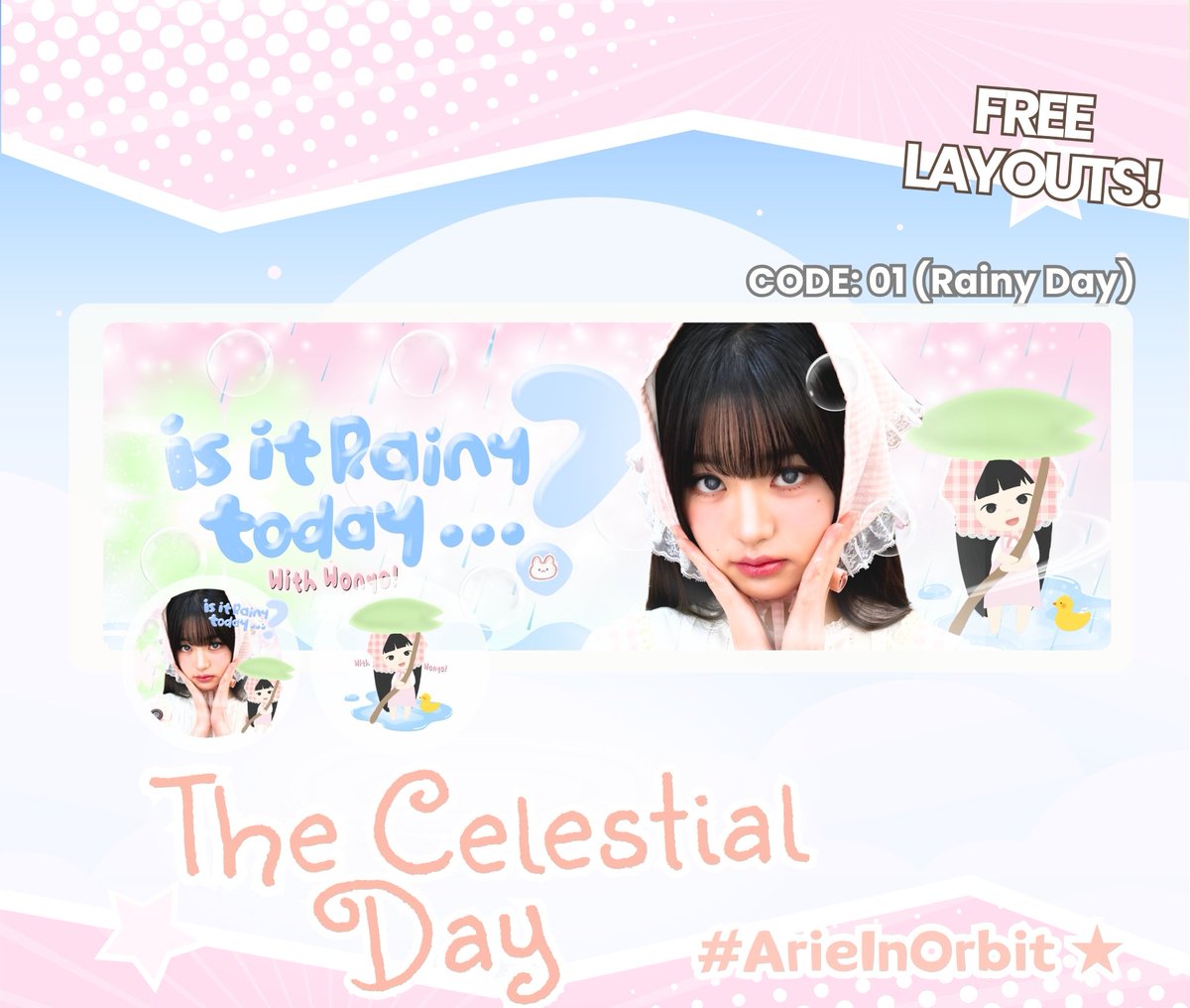 tsuzuumee's tweet photo. any reposts are so appreciated! 🛸

Due to @peanyair's birthday, there's 3 FREE LAYOUT BY REQUEST from Chare's catalog :3 untuk ketentuan dan persyaratan dari pesta imut ini dipersilahkan untuk membaca postingan selanjutnya . . . 🚦

🗓️ NOW - 7 OCT (10 AM)

#zonauang https://t.co/Vkx0K5MCJG