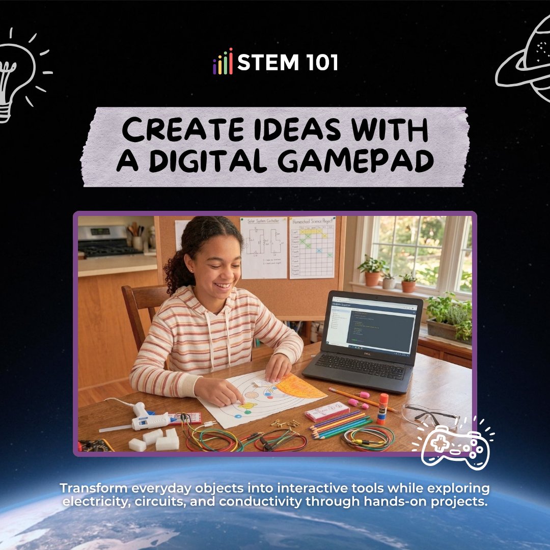 STEM101's tweet photo. 𝗬𝗼𝘂 𝗱𝗼𝗻’𝘁 𝗵𝗮𝘃𝗲 𝘁𝗼 𝗴𝗼 𝘁𝗼 𝘀𝗽𝗮𝗰𝗲 𝘁𝗼 𝘀𝘁𝗮𝗿𝘁 𝘆𝗼𝘂𝗿 𝗺𝗶𝘀𝘀𝗶𝗼𝗻. 🚀

This World Space Week, bring the excitement of exploration into your homeschool.

STEM 101 kits give students hands-on opportunities to build, experiment, and put STEM concepts into action through projects they can complete at home.

Their next mission starts here.
Explore STEM 101 kits: https://t.co/oHdN471tWu

#WorldSpaceWeek #STEMEducation #Homeschool #STEMActivities #HandsOnLearning