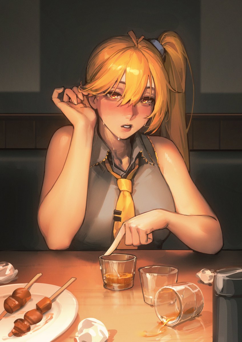 LIMART05's tweet photo. Neru doesn't want to be alone tonight...🥴 https://t.co/kYjfwSkCZI