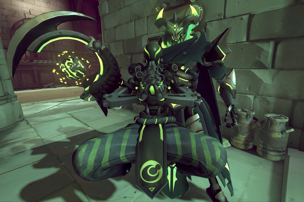 TheGabytron's tweet photo. Absinthe #Ramyatta #Overwatch https://t.co/k5QGiIWIHX